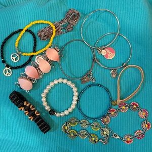 Lot of bracelets